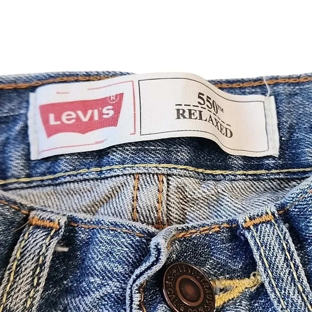 Levi's 550 Relaxed Jeans, 24x22, Boys 8
